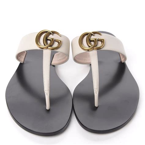 sandales gucci marmont|Gucci Marmont thong sandals sale.